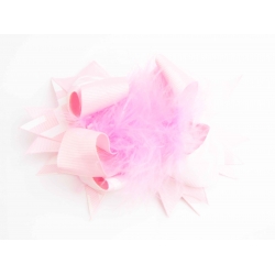 Rozā Bante ar Zigzaga Lenti