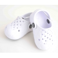 Baltas Crocs Tipa Kurpītes